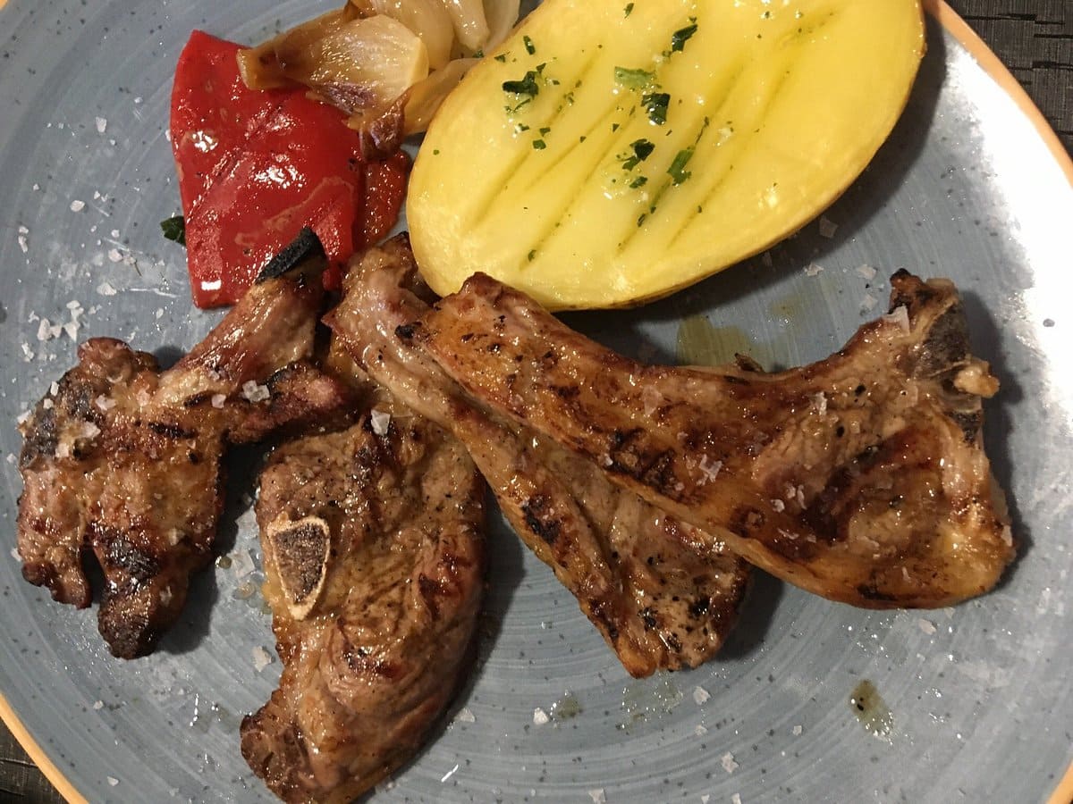 costillas ternasco a la brasa